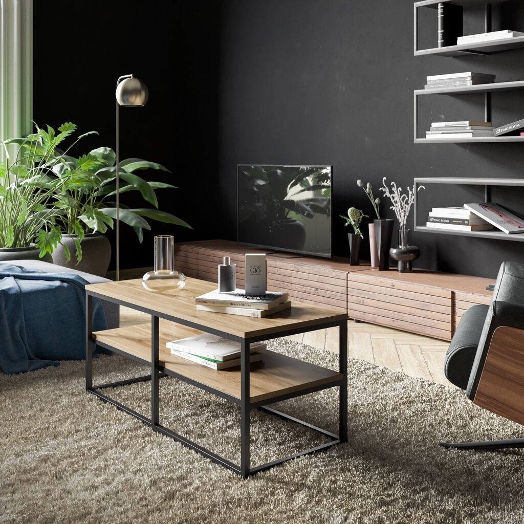 Маса Hanah Home Club Forteaus, 110,4x47x52 см, беж