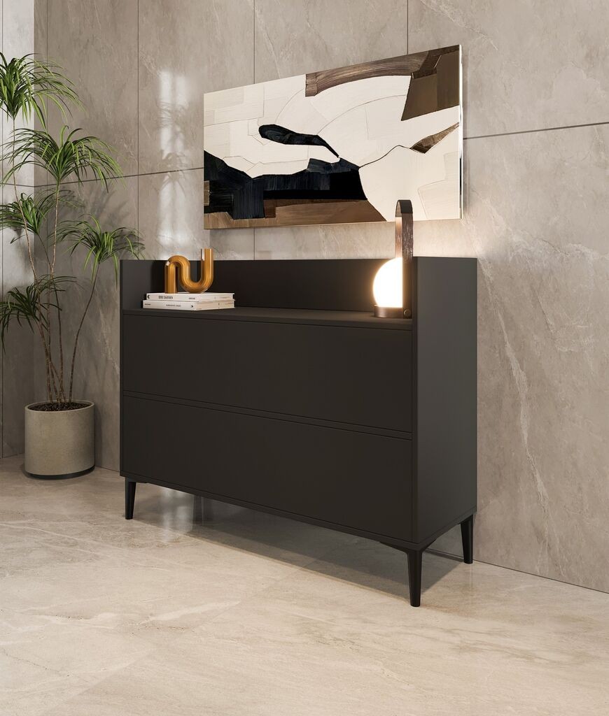 Мултифункционална комода Hanah Home Gale, 110 x 85 x 35 см, антрацит