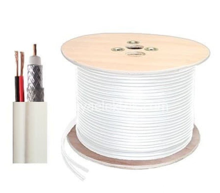 Alfa Electric Комбо кабел RG59+2x0.75mm за камери