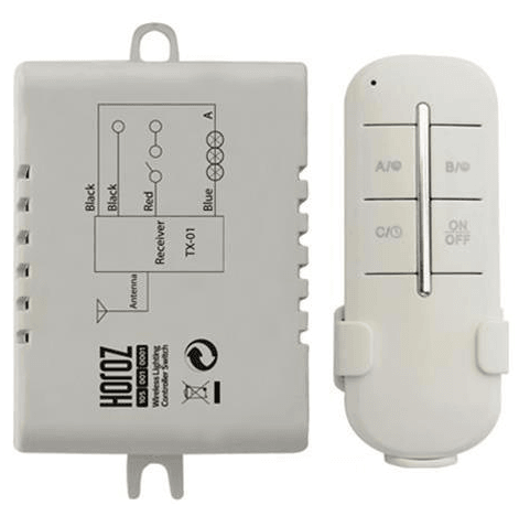 Alfa Electric 1-контролен прекинувач за лустер 105-001-0001