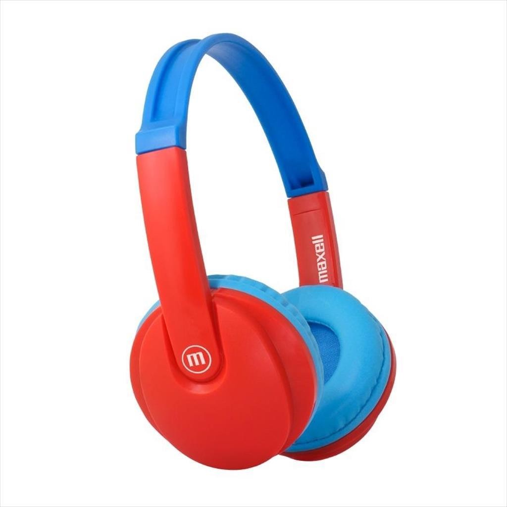 Maxell Безжични слушалки KIDZ Bluetooth w/microphone, HP-BT350 Blue/Red