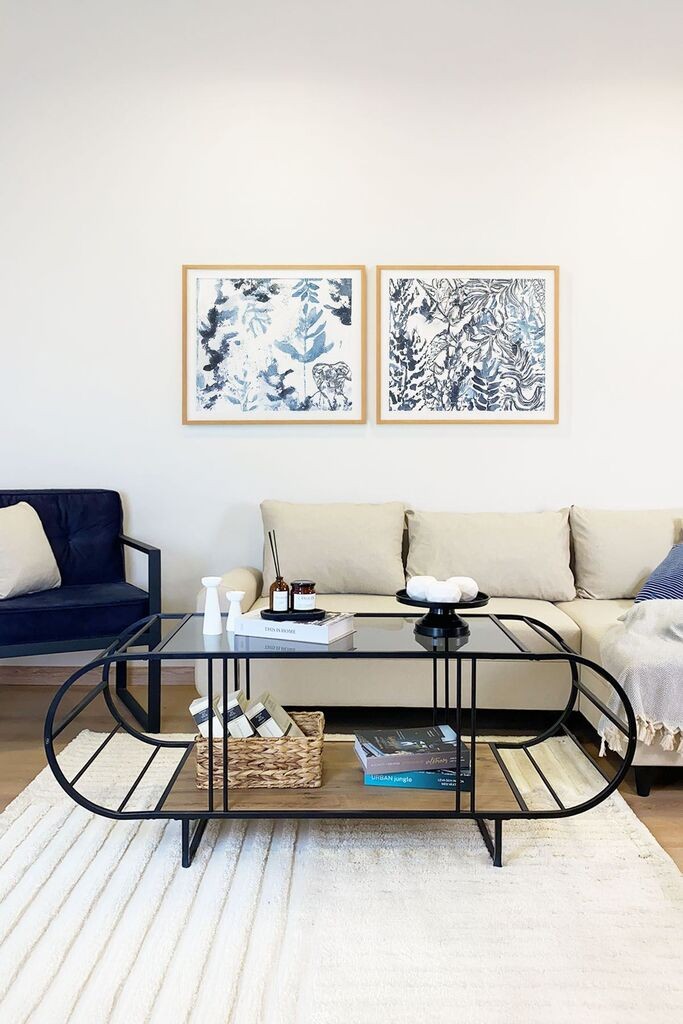 Маса Hanah Home Club Windy, 145x47x50 см, црна