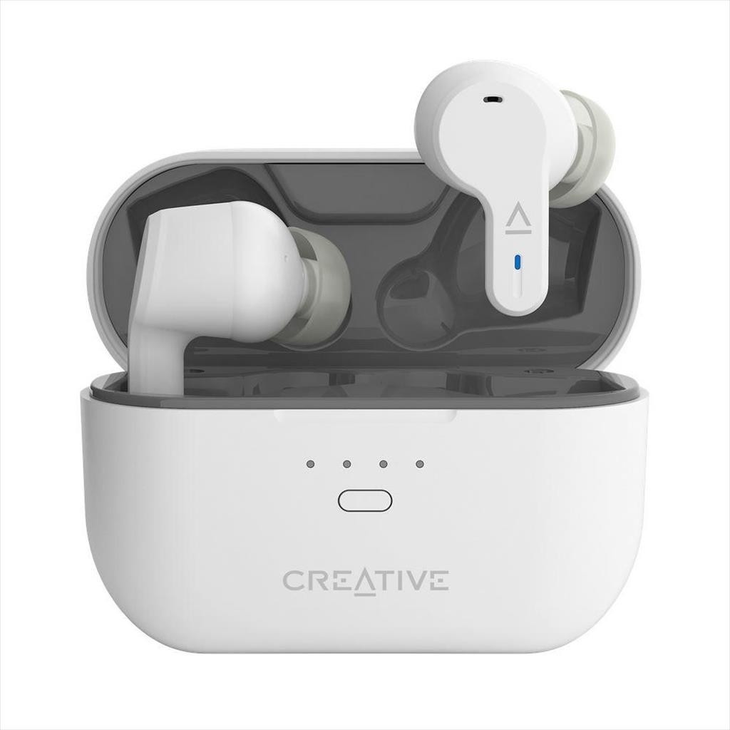 Creative Безжични слушалки ZEN AIR PRO EARBUDS Bluetooth 5.3, w/microphone, white, 51EF1090AA000