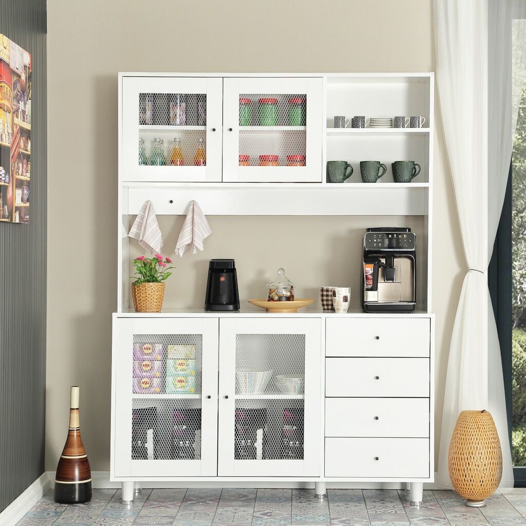 Комода Hanah Home за повеќекратна употреба Grano 140, 140 x 187 x 40 см, Антрацит