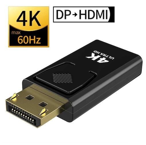 Alfa Electric DisplayPort во HDMI женско адаптер