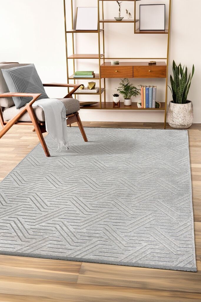 Conceptum Hypnose Carpet Ada, 80x100 cm, сив
