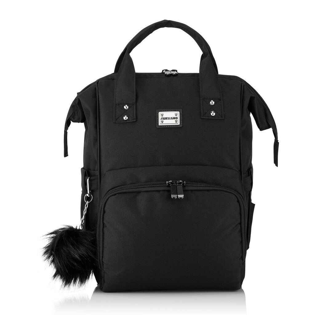 Аберто дизајн чанта за пелени Ана Бебек, црна