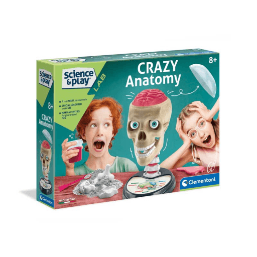 CLEMENTONI Science&Play "Crazy Anatomy" Сет Експерименти Анатомија (8+)
