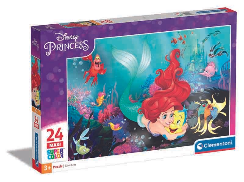 CLEMENTONI Children Puzzle "Disney Princess" Сложувалка 24 Парчиња(3+)