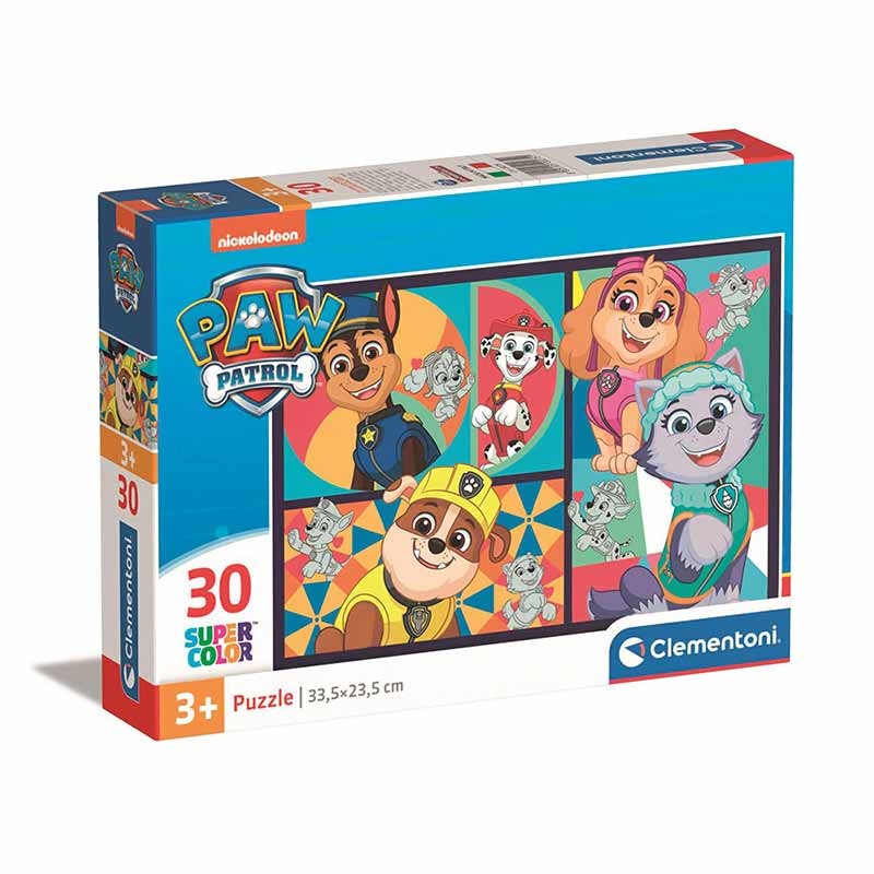 CLEMENTONI Children Puzzle "Paw Patrol" Сложувалка 30 Парчиња(3г+)