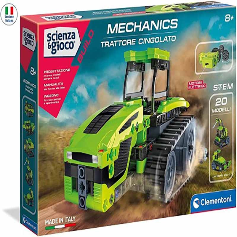 CLEMENTONI Science Museum Build "Crawler Tractor" Конструкција Трактор (8+)