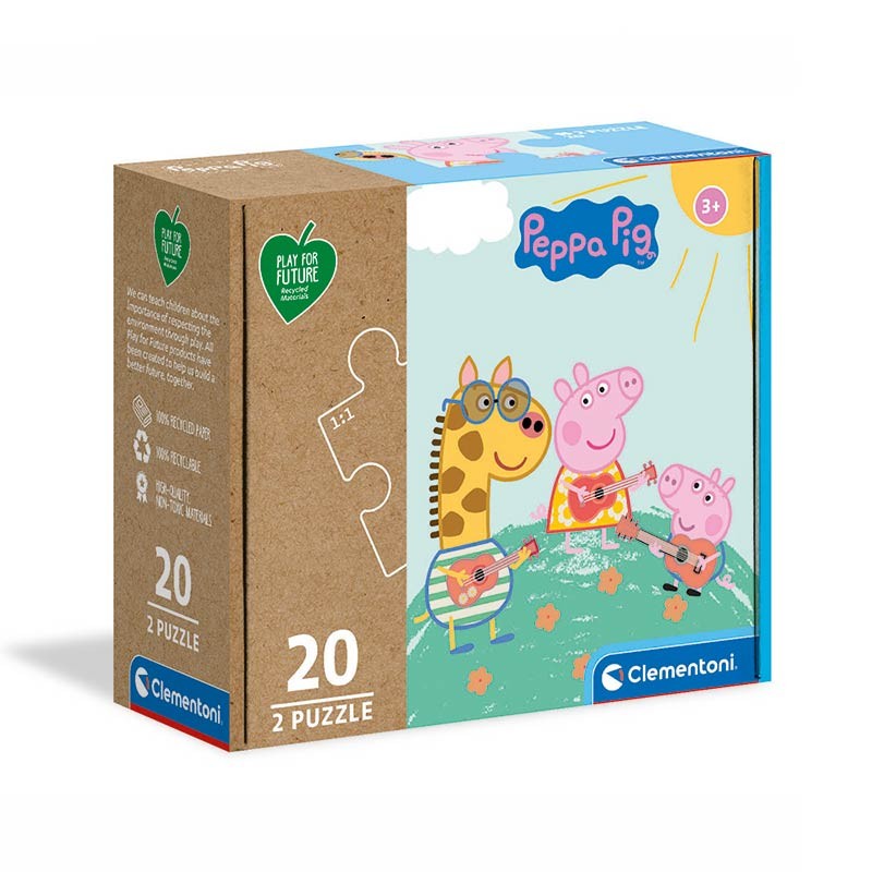 CLEMENTONI Сложувалкa Peppa Pig Со 40 Парчиња