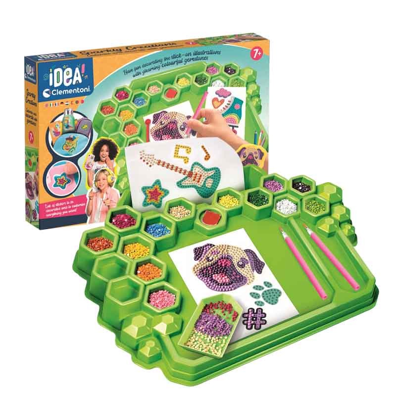 CLEMENTONI Idea "Sparkly Creations" Креативен Сет (7Г+)