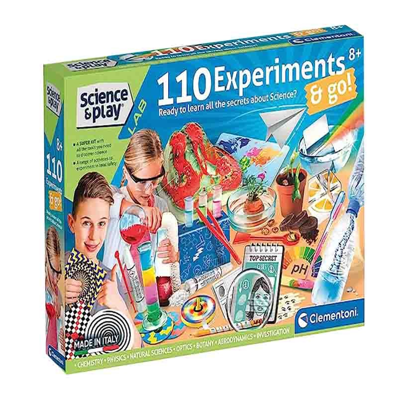 CLEMENTONI Science&Play "110 Experiments" Сет 110 Експерименти (8+)