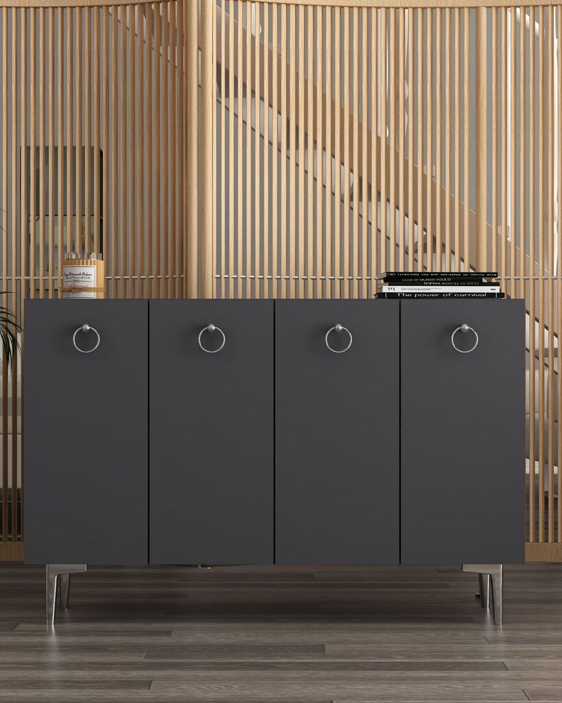 Комода Hanah Home Efes, антрацит