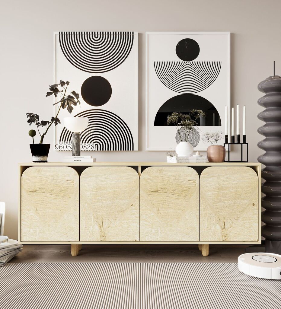 Hanah Home Комода Lazio Bohem 180, Oak