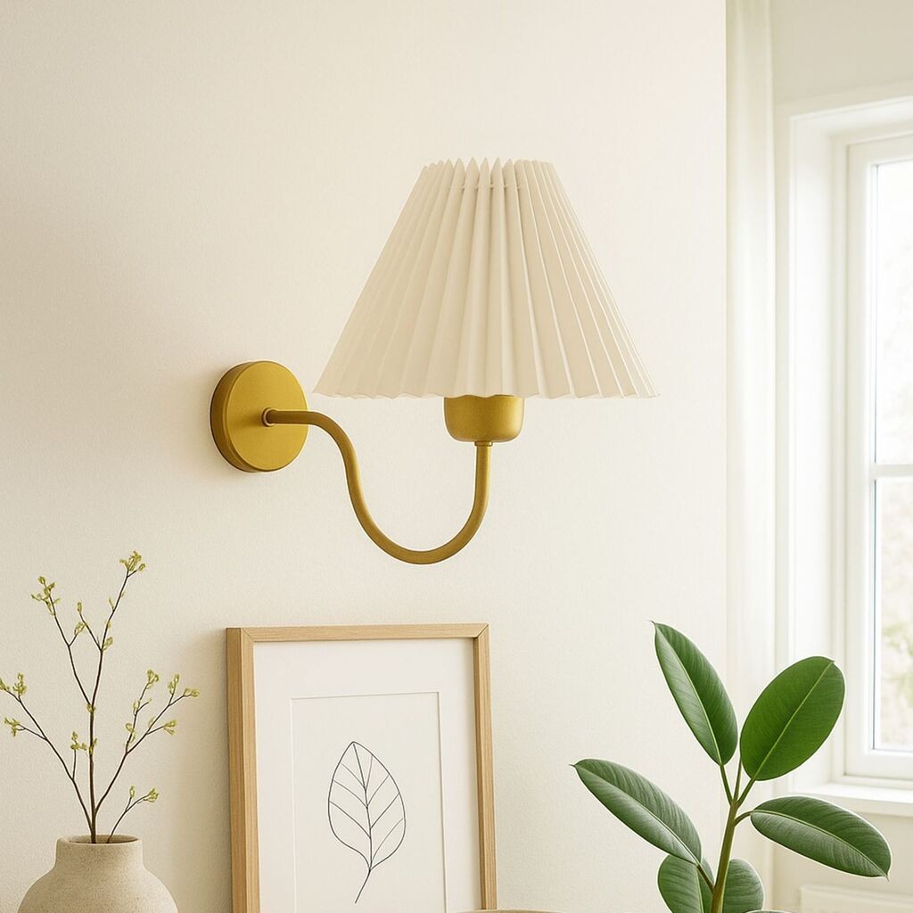 Dzидна светилка Opviq 242083, бело-златна