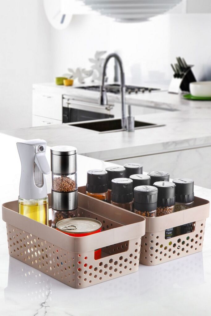 Комплет корпи за складирање Hermia PNTDZ-3-7, беж