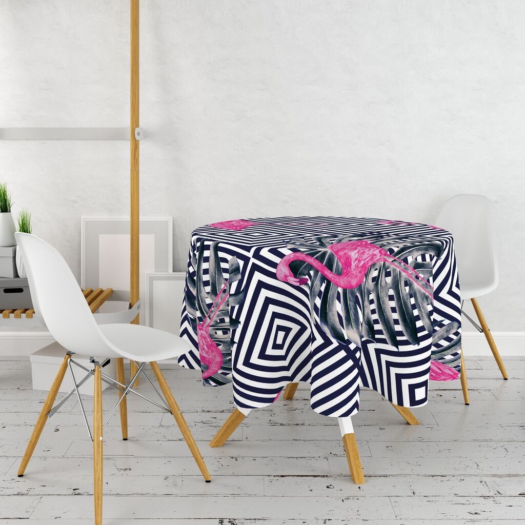 Чаршаф за маса Hermia 12, 160 см, шарен