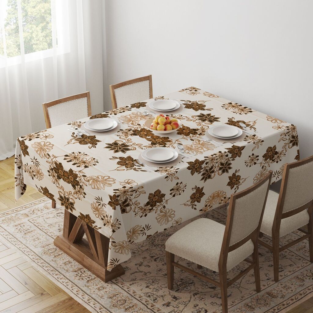 Чаршаф за маса Хермија Gravellamc4, 140x140 см, шарен