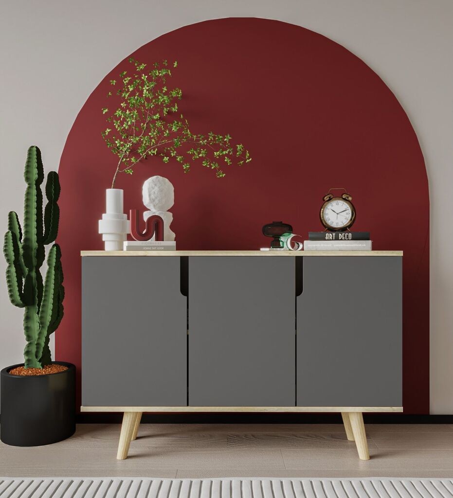 Комода Hanah Home Verona 120, Антрацит