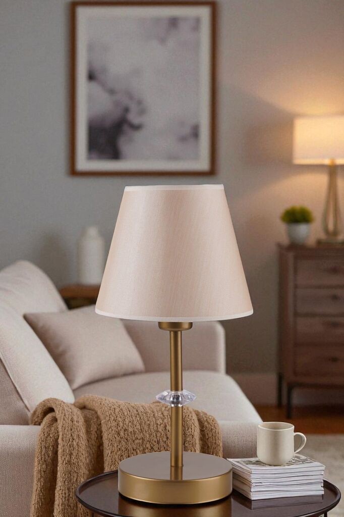 Столна ламба Opviq 8909-4, златна боја