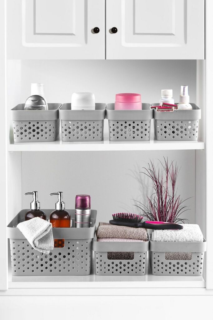 Комплет корпи за складирање Hermia PNTDZ-1-7, сива