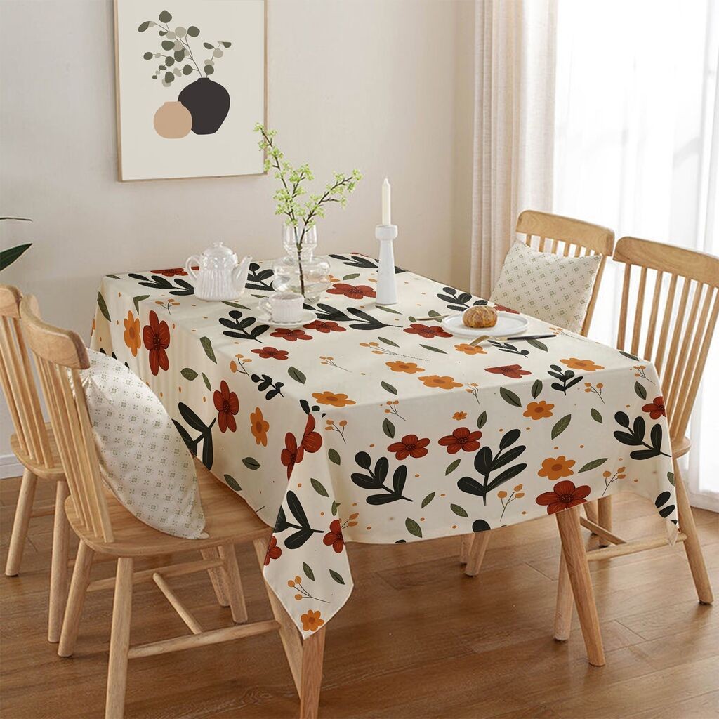 Чаршаф за маса Хермија Asr-tblclt25- 24, 140x140 см, шарен