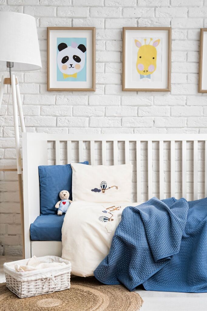 Комплет постелнина за бебиња L'essentiel Maison Sea Soul, Blue