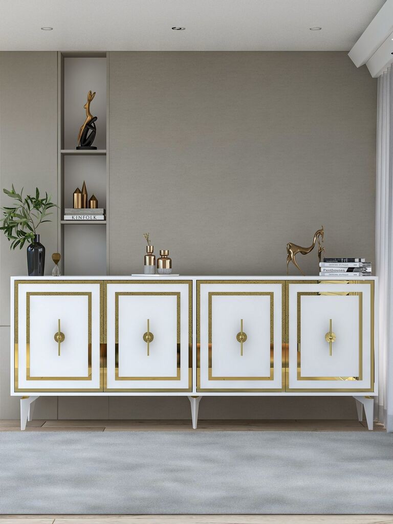 Комода Hanah Home Samba, бела