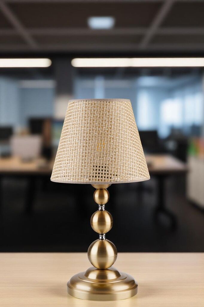 Столна ламба Opviq 8908-4, златна боја