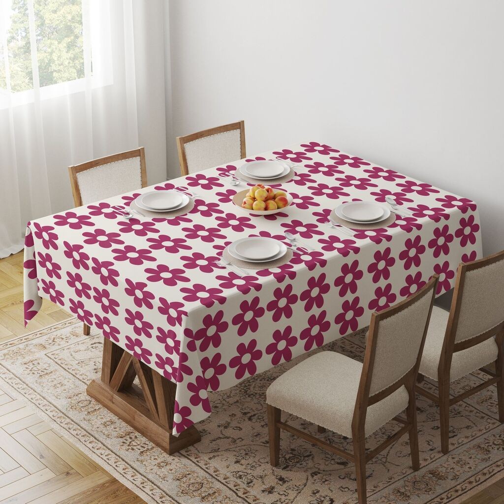 Чаршаф за маса Хермија Gravellamb1, 140x140 см, шарен