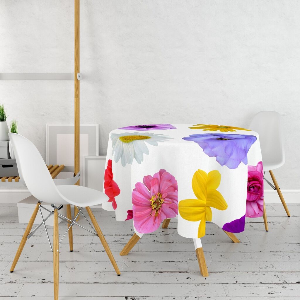 Чаршаф за маса Hermia 23, 160 см, шарен