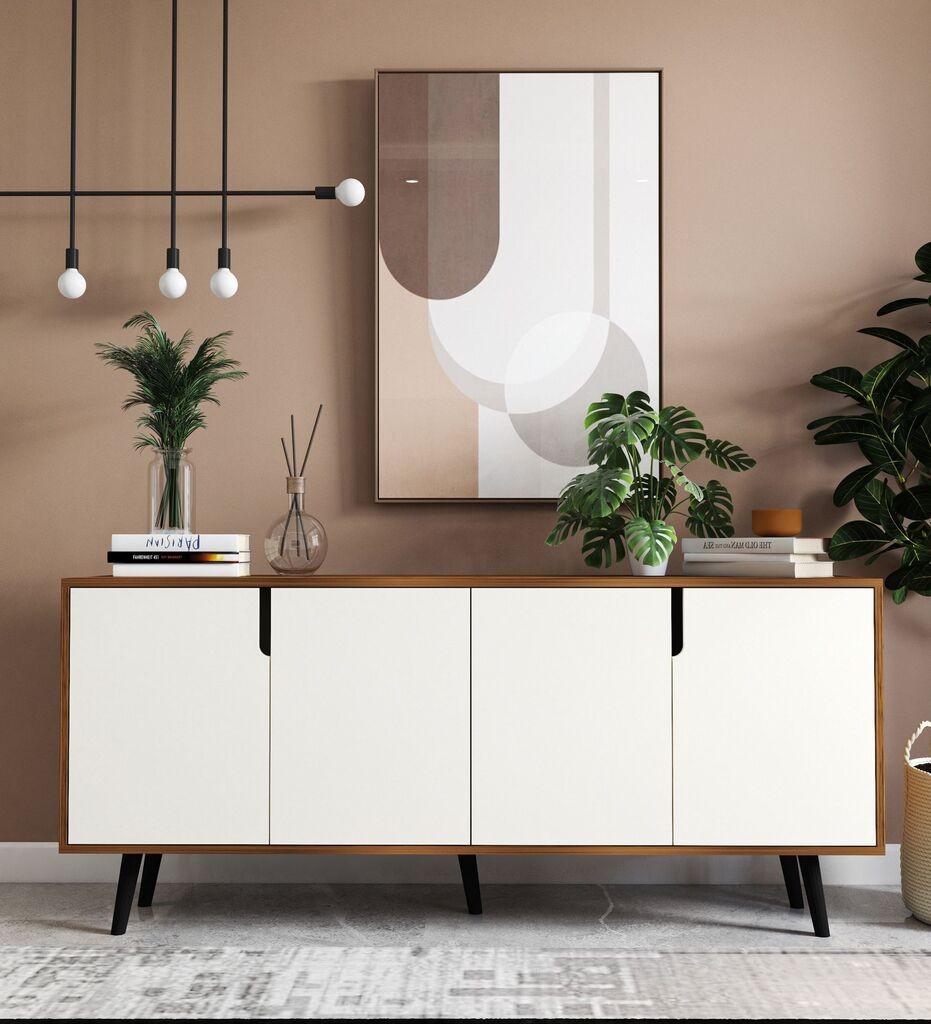 Комода Hanah Home Латино Модерна 180, Бела