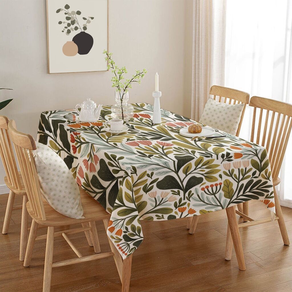 Чаршаф за маса Хермија Asr-tblclt25- 32, 140x140 см, шарен