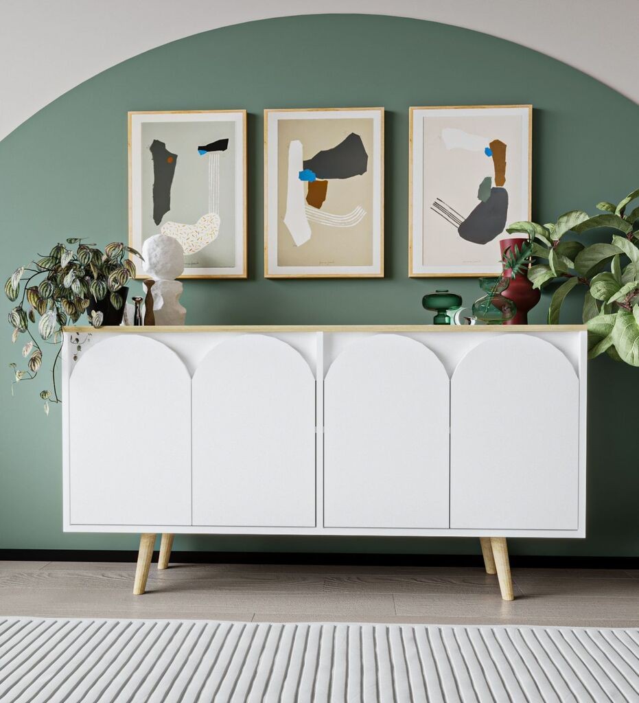 Комода Hanah Home Venezia 150, бела