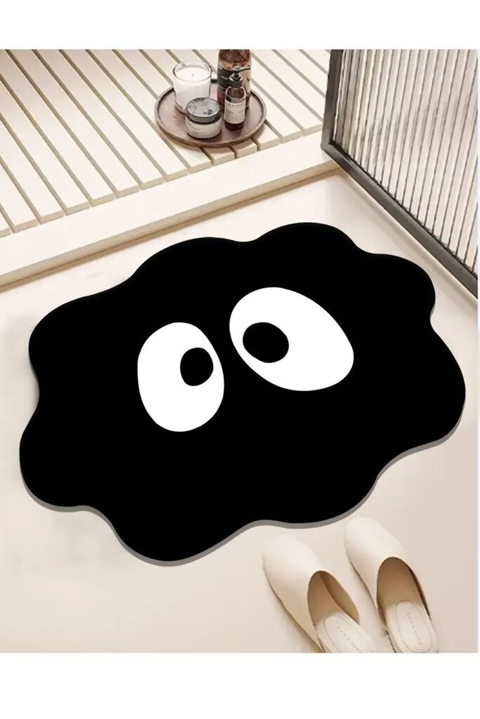 L'essentiel Maison тепих за бања Loso, црн