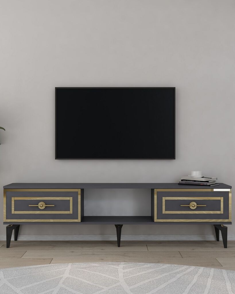 Комода Hanah Home TV, виола, антрацит
