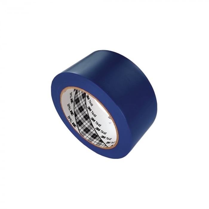 3M Изолир Лента 764 50mm x 33m за внатрешни спортски терени, Сина