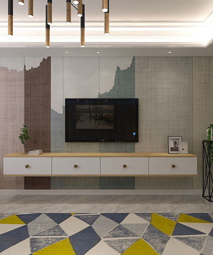 Hanah Home TV комода Zuzu Двоен, даб