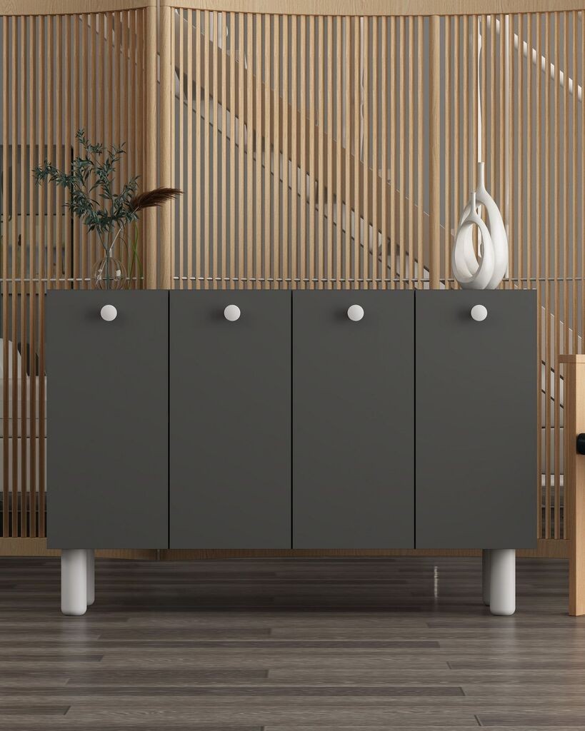 Hanah Home Комода Ilay Bohem, Anthracite