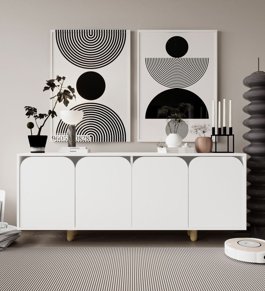 Hanah Home Dresser Lazio Bohem 180, White