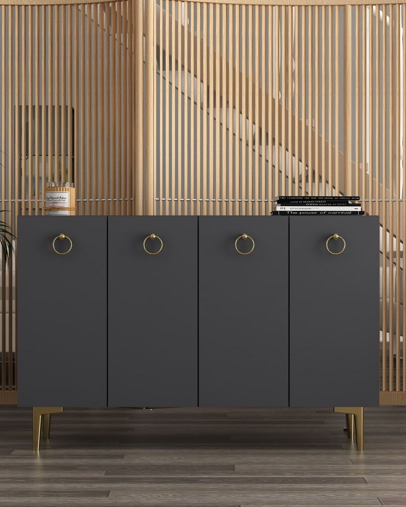 Комода Hanah Home Efes, антрацит