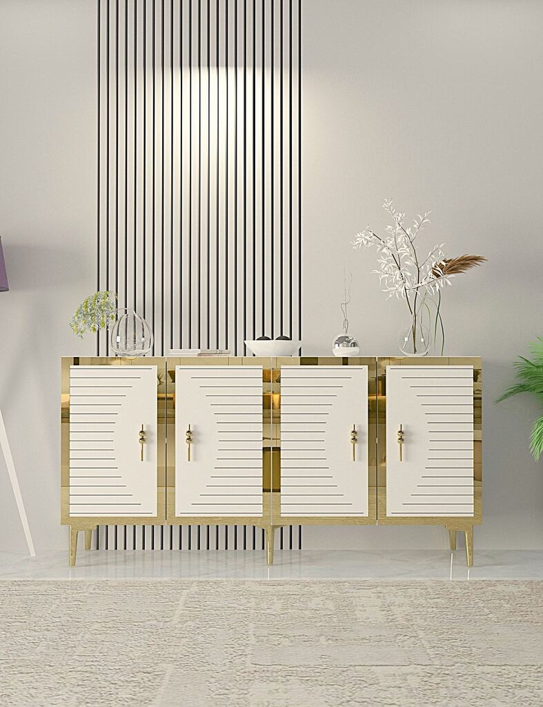 Комода за фиоки Hanah Home Tuna, бела