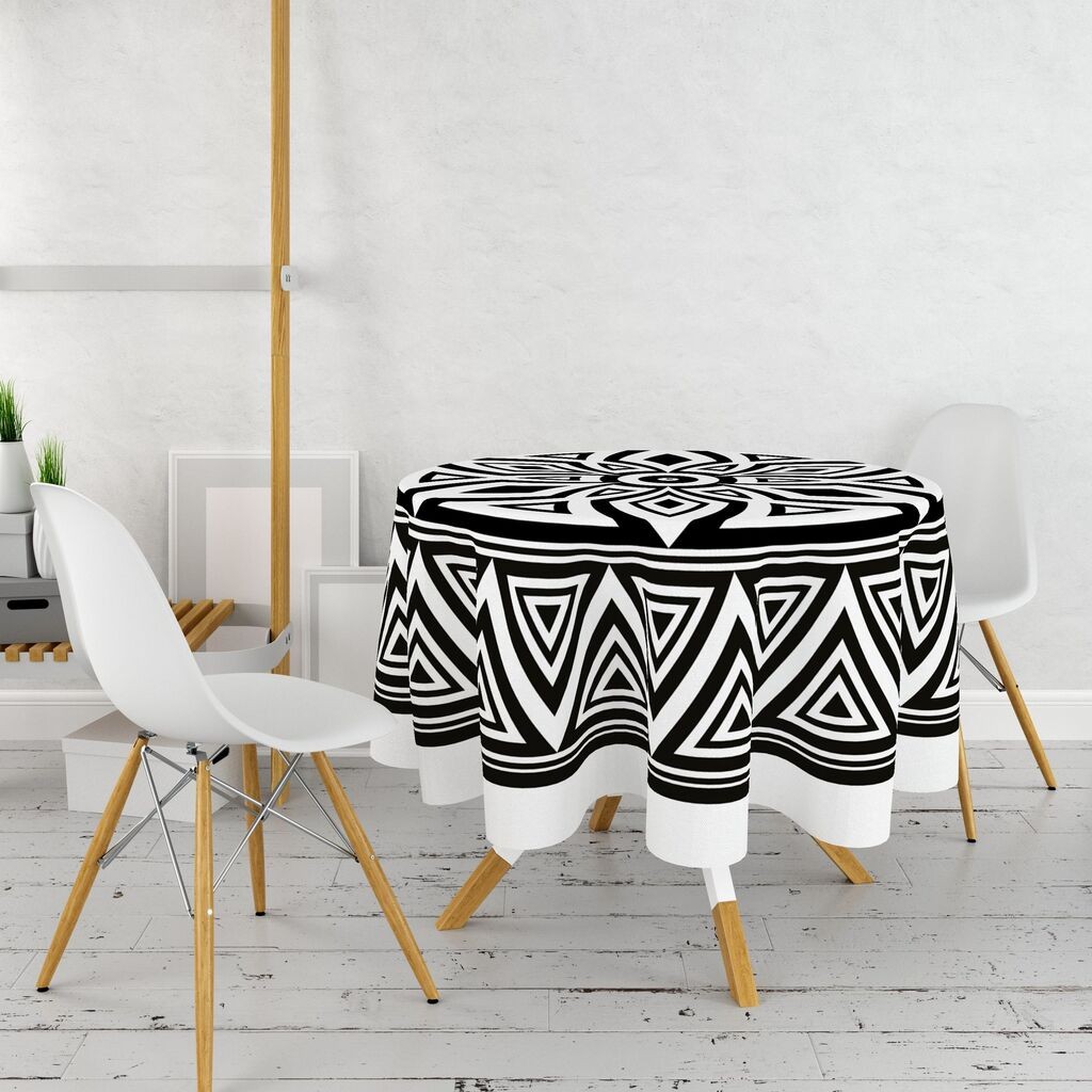 Чаршаф за маса Hermia 10, 160 см, шарен