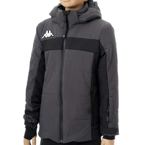 Капа скијачка јакна за момчиња DAVOS, црна