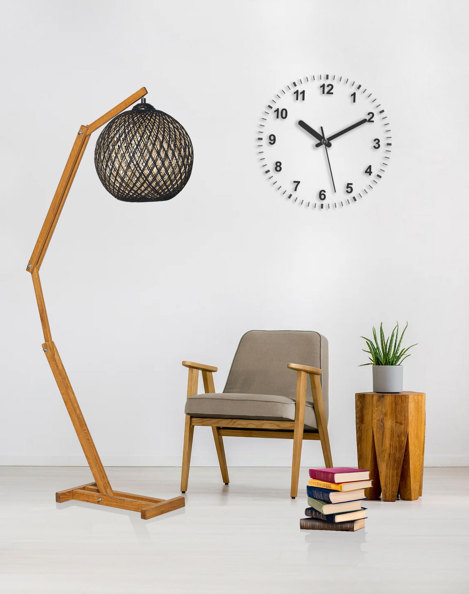 Столна ламба Opviq, беж