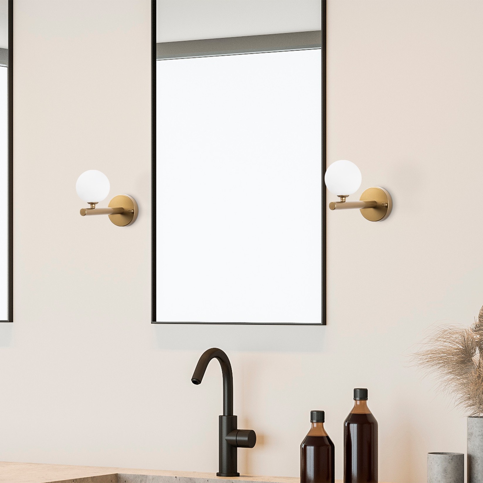 Dzидна ламба Opviq, златна