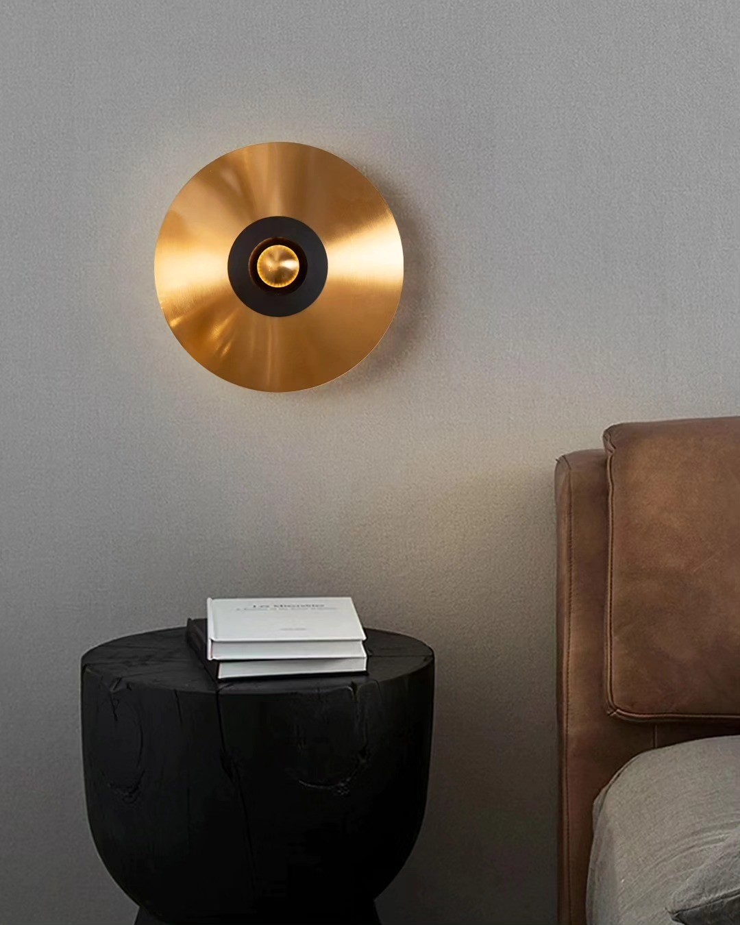 Opviq dzидна светилка 3000K, 10W LED, бронзена