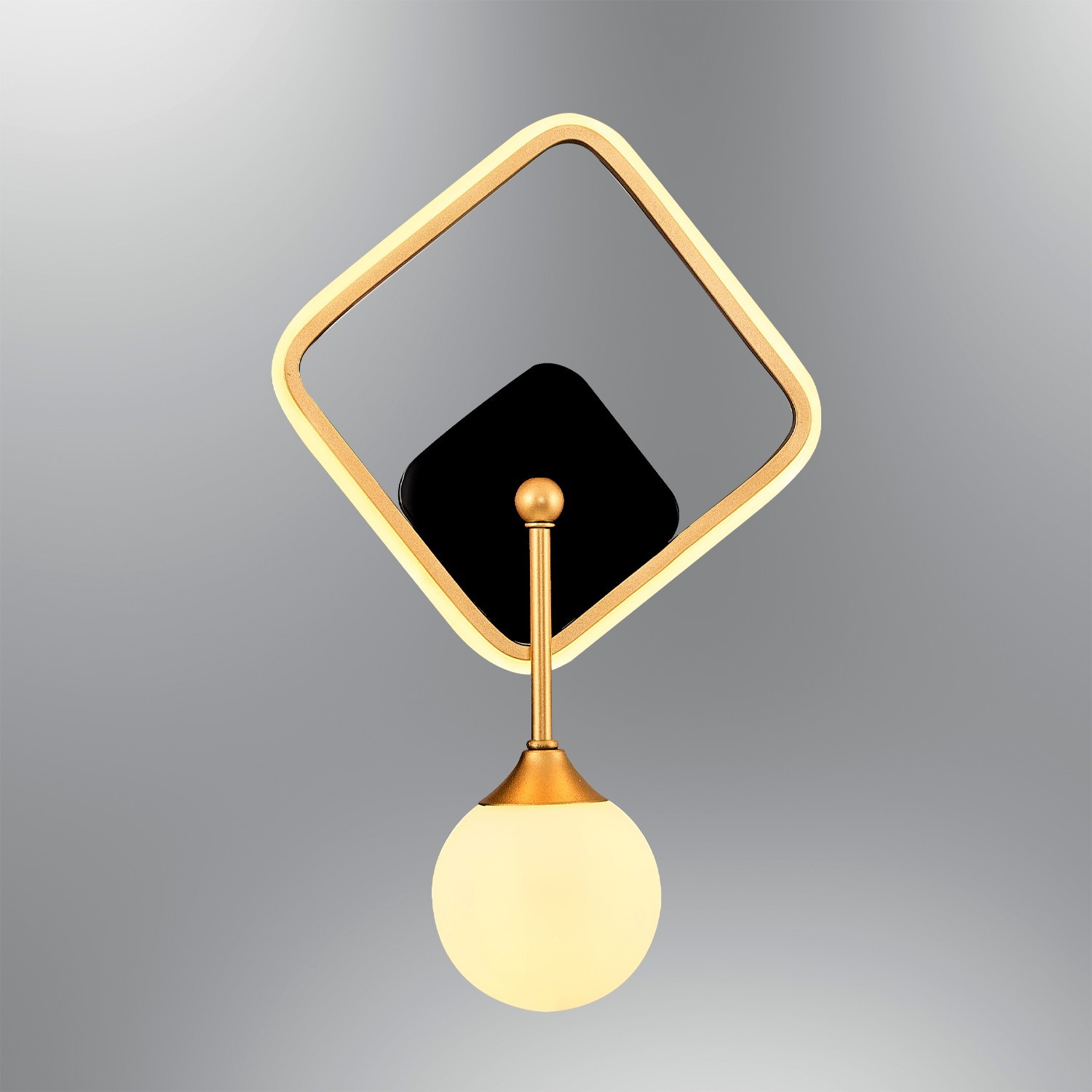 Opviq dzидна светилка 3000K, бронзена